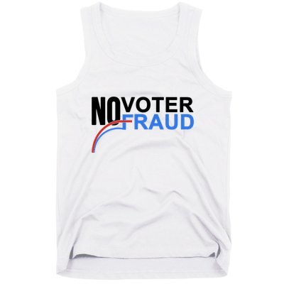 No Voter Fraud Election Tank Top