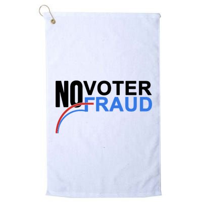 No Voter Fraud Election Golf Towel