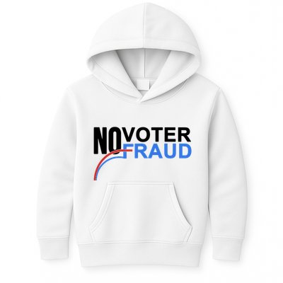 No Voter Fraud Election Kids Hoodie