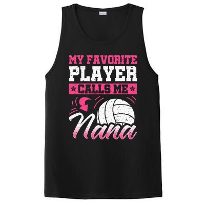 Nana Volleyball Fan Player Grandmother Team Sport Spiker PosiCharge Competitor Tank