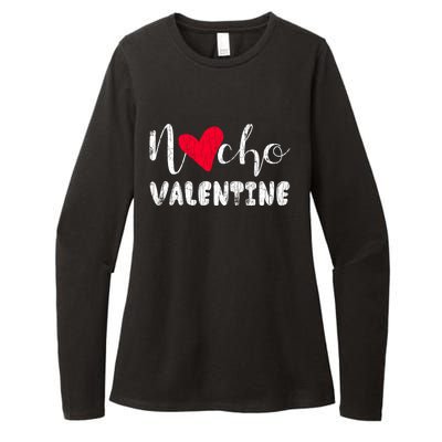 Nacho Valentine Funny Nachos Mexican Food Graphic Gift Womens CVC Long Sleeve Shirt