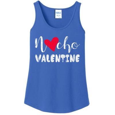 Nacho Valentine Funny Nachos Mexican Food Graphic Gift Ladies Essential Tank