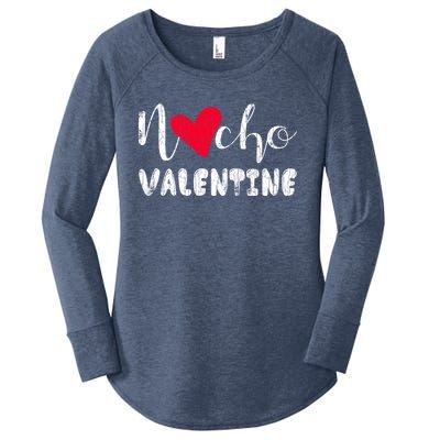 Nacho Valentine Funny Nachos Mexican Food Graphic Gift Women's Perfect Tri Tunic Long Sleeve Shirt