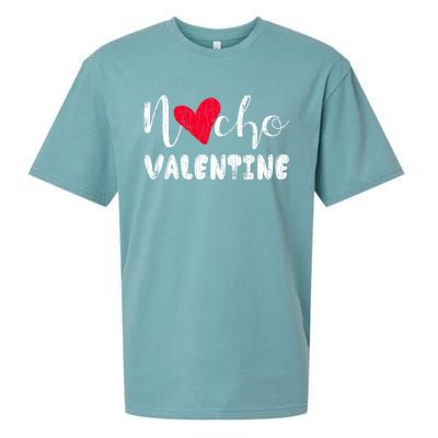 Nacho Valentine Funny Nachos Mexican Food Graphic Gift Sueded Cloud Jersey T-Shirt