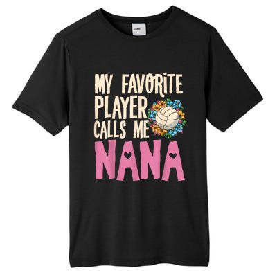 Nana Volleyball Fan Grandmother Team Sport Spiker Tall Fusion ChromaSoft Performance T-Shirt