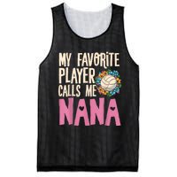 Nana Volleyball Fan Grandmother Team Sport Spiker Mesh Reversible Basketball Jersey Tank