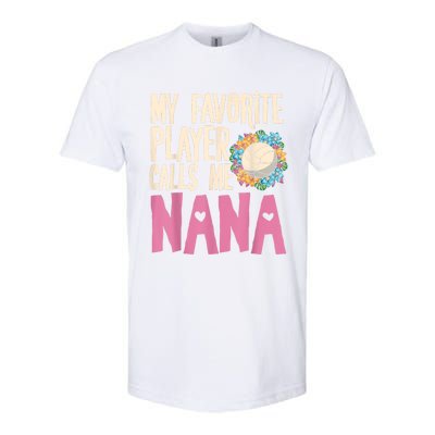 Nana Volleyball Fan Grandmother Team Sport Spiker Softstyle CVC T-Shirt