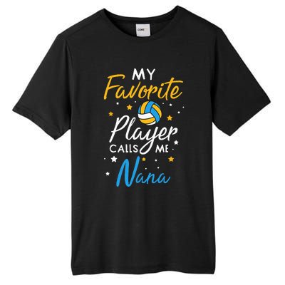 Nana Volleyball Fan Player Team Sport Grandmother Spiker Tall Fusion ChromaSoft Performance T-Shirt