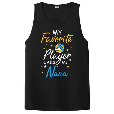 Nana Volleyball Fan Player Team Sport Grandmother Spiker PosiCharge Competitor Tank