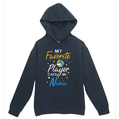 Nana Volleyball Fan Player Team Sport Grandmother Spiker Urban Pullover Hoodie