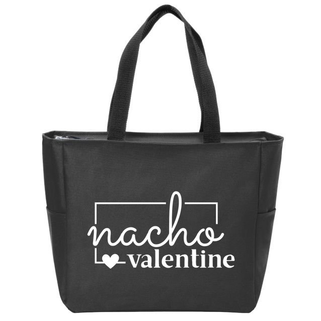 Nacho Valentine Funny Gift Zip Tote Bag