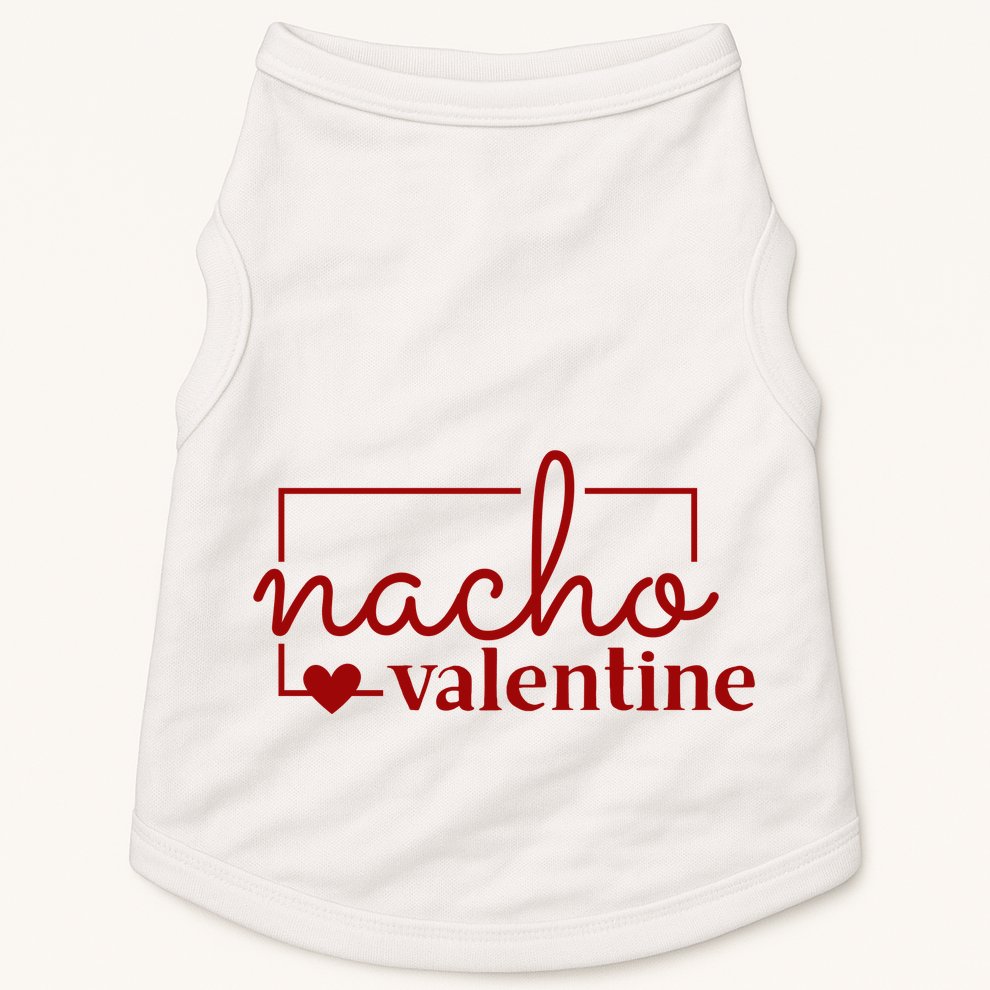 Nacho Valentine Funny Gift Doggie Tank