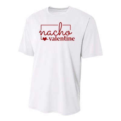 Nacho Valentine Funny Gift Youth Performance Sprint T-Shirt