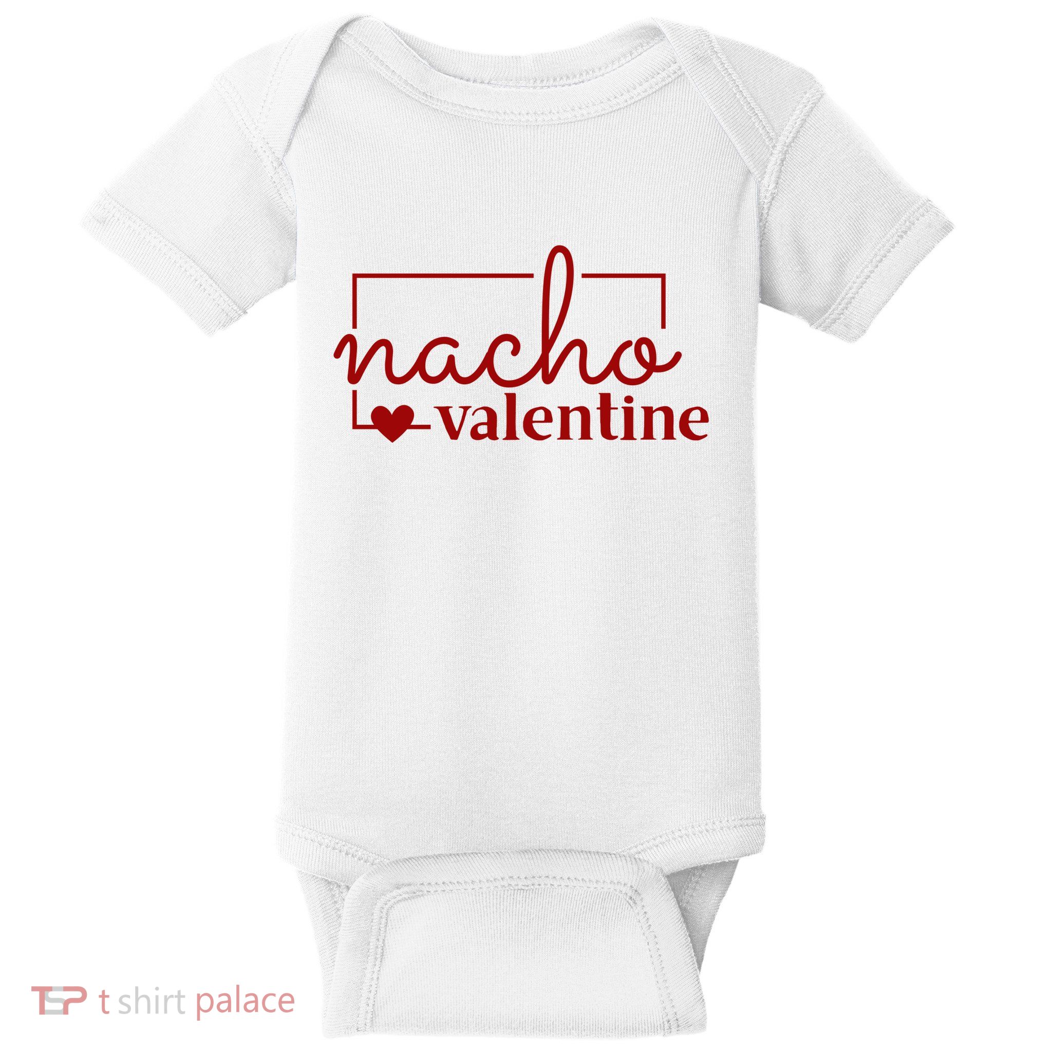 Nacho Valentine Funny Gift Baby Bodysuit