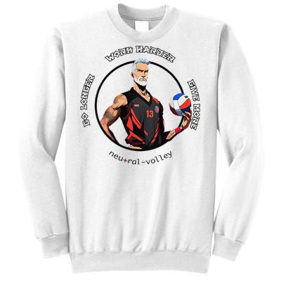 Neutral Volley Go Longer Volleyball Sweatshirt