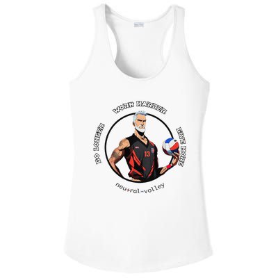 Neutral Volley Go Longer Volleyball Ladies PosiCharge Competitor Racerback Tank