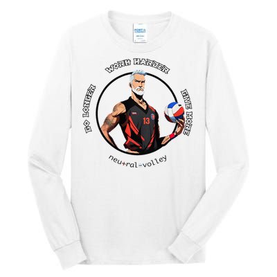 Neutral Volley Go Longer Volleyball Tall Long Sleeve T-Shirt