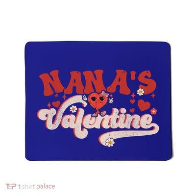 Nanas Valentine Groovy Valentines Day Family Gift Mousepad