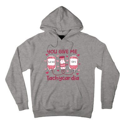 Nurse Valentine Icu Nurse Tall Hoodie