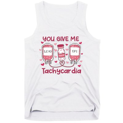 Nurse Valentine Icu Nurse Tank Top