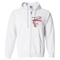 Nurse Valentine Labor And Delivery Nurse Full Zip Hoodie