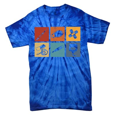 Nursing Vintage Medical Nurse Gift Tie-Dye T-Shirt