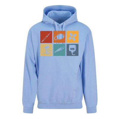 Nursing Vintage Medical Nurse Gift Unisex Surf Hoodie