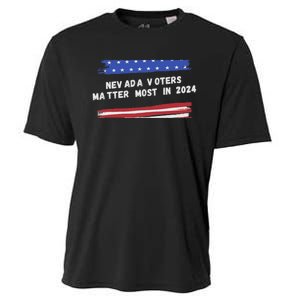 Nevada Voters Matter Most In 2024 Cooling Performance Crew T-Shirt