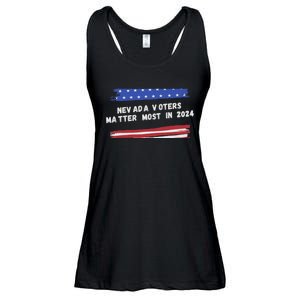 Nevada Voters Matter Most In 2024 Ladies Essential Flowy Tank