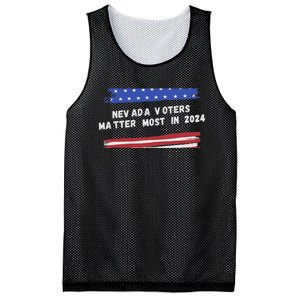 Nevada Voters Matter Most In 2024 Mesh Reversible Basketball Jersey Tank