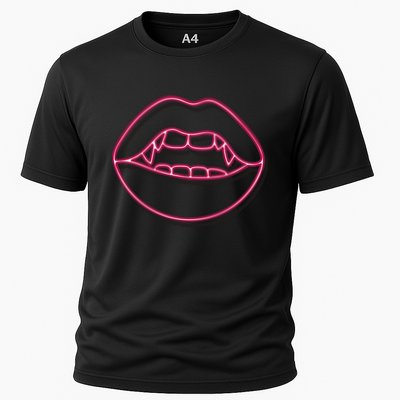 Neon Vampire Mouth Performance Shirt