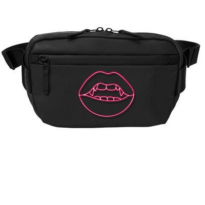 Neon Vampire Mouth Crossbody Pack