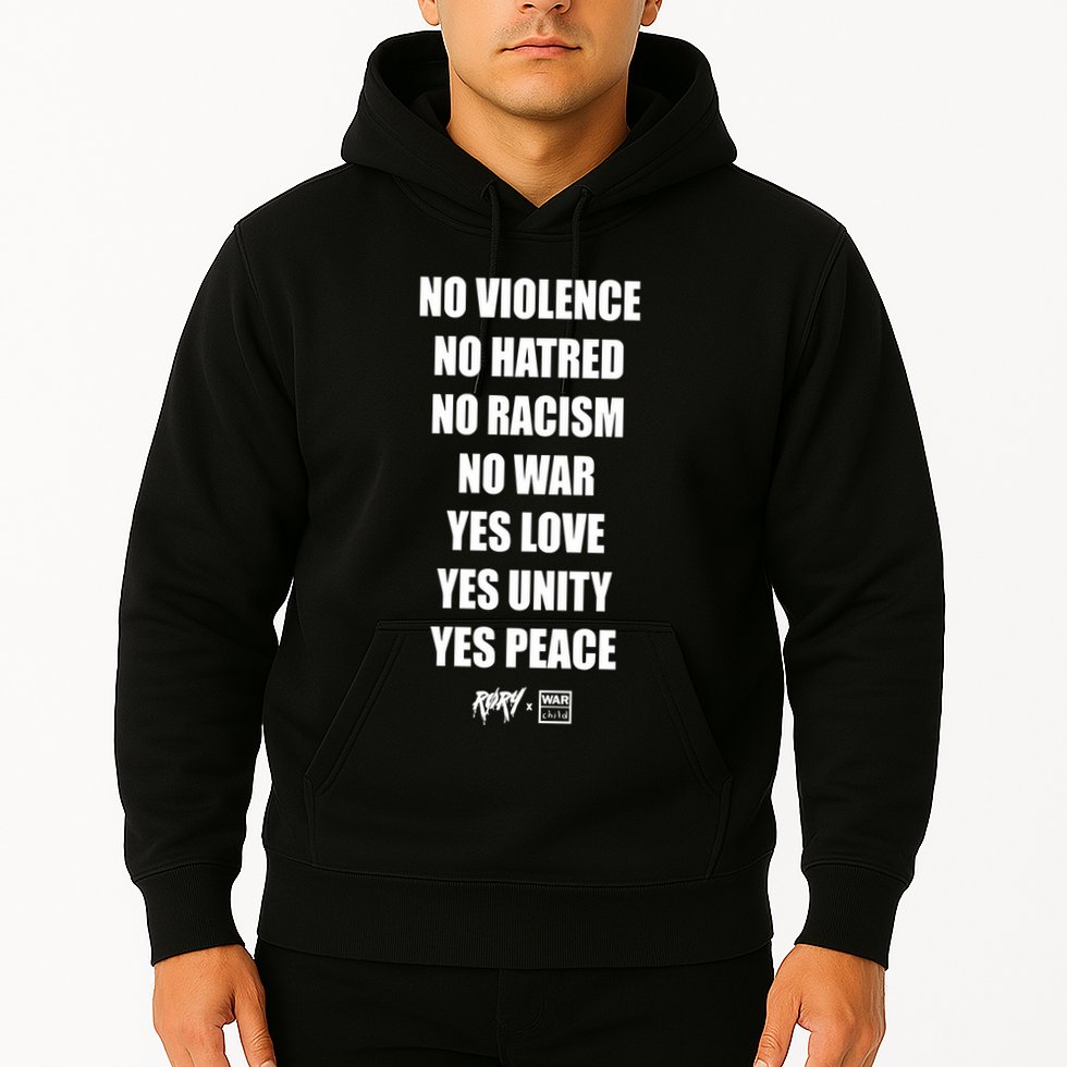 No Violence No Hatred No Racism No War Yes Love Yes Unity Yes Peace Hoodie