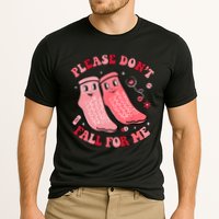 Nurse Valentine Non Slip Socks Please Dont Fall For Me Cooling Performance Crew T-Shirt