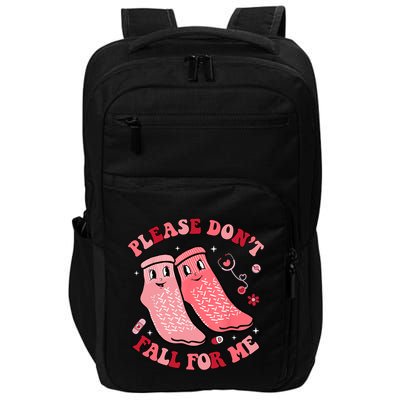 Nurse Valentine Non Slip Socks Please Dont Fall For Me Impact Tech Backpack
