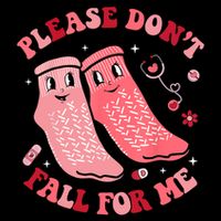 Nurse Valentine Non Slip Socks Please Dont Fall For Me Backpack