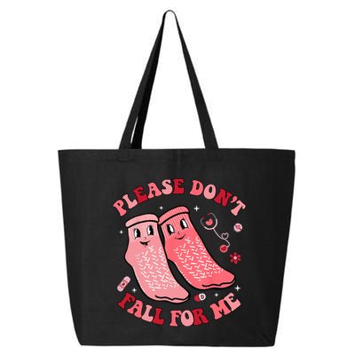 Nurse Valentine Non Slip Socks Please Dont Fall For Me 25L Jumbo Tote