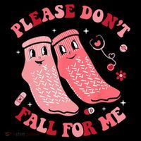 Nurse Valentine Non Slip Socks Please Dont Fall For Me Wool Snapback Cap