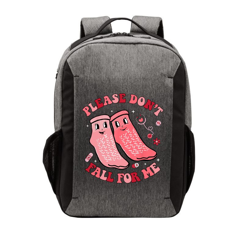 Nurse Valentine Non Slip Socks Please Dont Fall For Me Vector Backpack