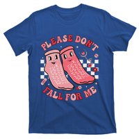 Nurse Valentine Non Slip Socks Please DonT Fall For Me T-Shirt