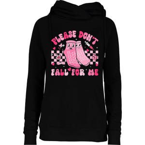 Nurse Valentine Non Slip Socks Please Dont Fall For Me Gift Womens Funnel Neck Pullover Hood