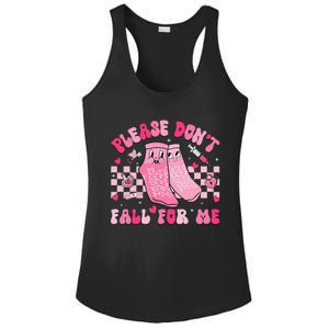 Nurse Valentine Non Slip Socks Please Dont Fall For Me Gift Ladies PosiCharge Competitor Racerback Tank