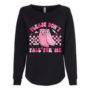 Nurse Valentine Non Slip Socks Please Dont Fall For Me Gift Womens California Wash Sweatshirt