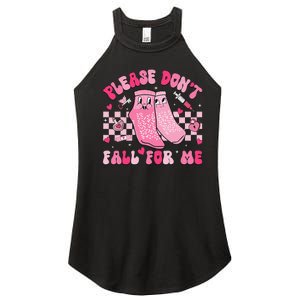 Nurse Valentine Non Slip Socks Please Dont Fall For Me Gift Women's Perfect Tri Rocker Tank