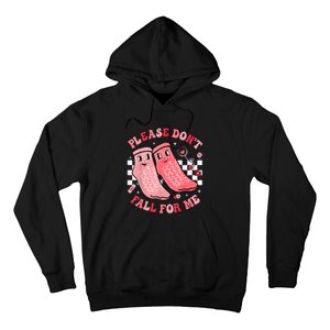 Nurse Valentine Non Slip Socks Please DonT Fall For Me Hoodie