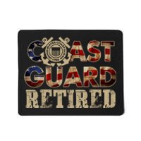 Na Vy Retirement Military Gift Retired Coast Guard Veteran Vintage Veterans Day Mousepad