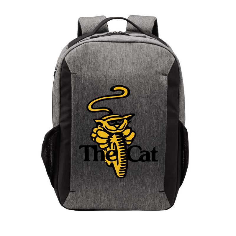 New Vintage Style Trials Motorcycle Yamaha Cat Vector Backpack