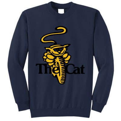 New Vintage Style Trials Motorcycle Yamaha Cat Tall Sweatshirt