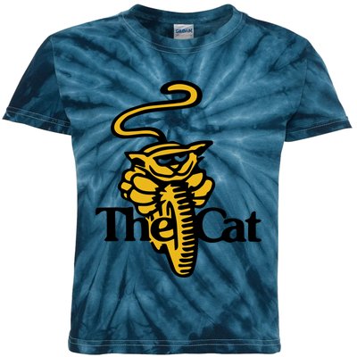 New Vintage Style Trials Motorcycle Yamaha Cat Kids Tie-Dye T-Shirt