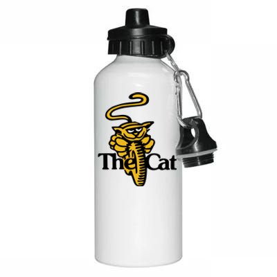 New Vintage Style Trials Motorcycle Yamaha Cat Aluminum Water Bottle